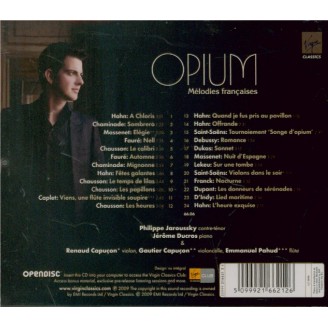 Opium (Mélodies françaises)